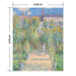 Hattan Art Poster ハッタンアートポスター The Artist's Garden at Vétheuil  / HP-00503  Sサイズ(36cm×45cm)