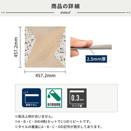 フロアタイルの商品詳細