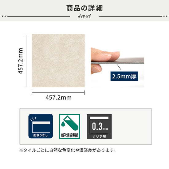 フロアタイルの商品詳細