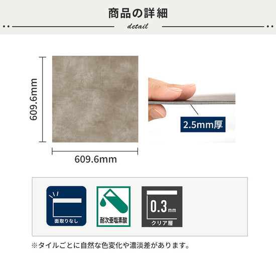 フロアタイルの商品詳細