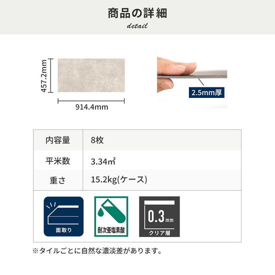 フロアタイルの商品詳細