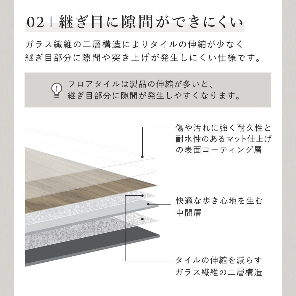 切りやすくて キズ・ヘコミに強い フロアタイル シート 1ケース単位 / ダークグレー 46952