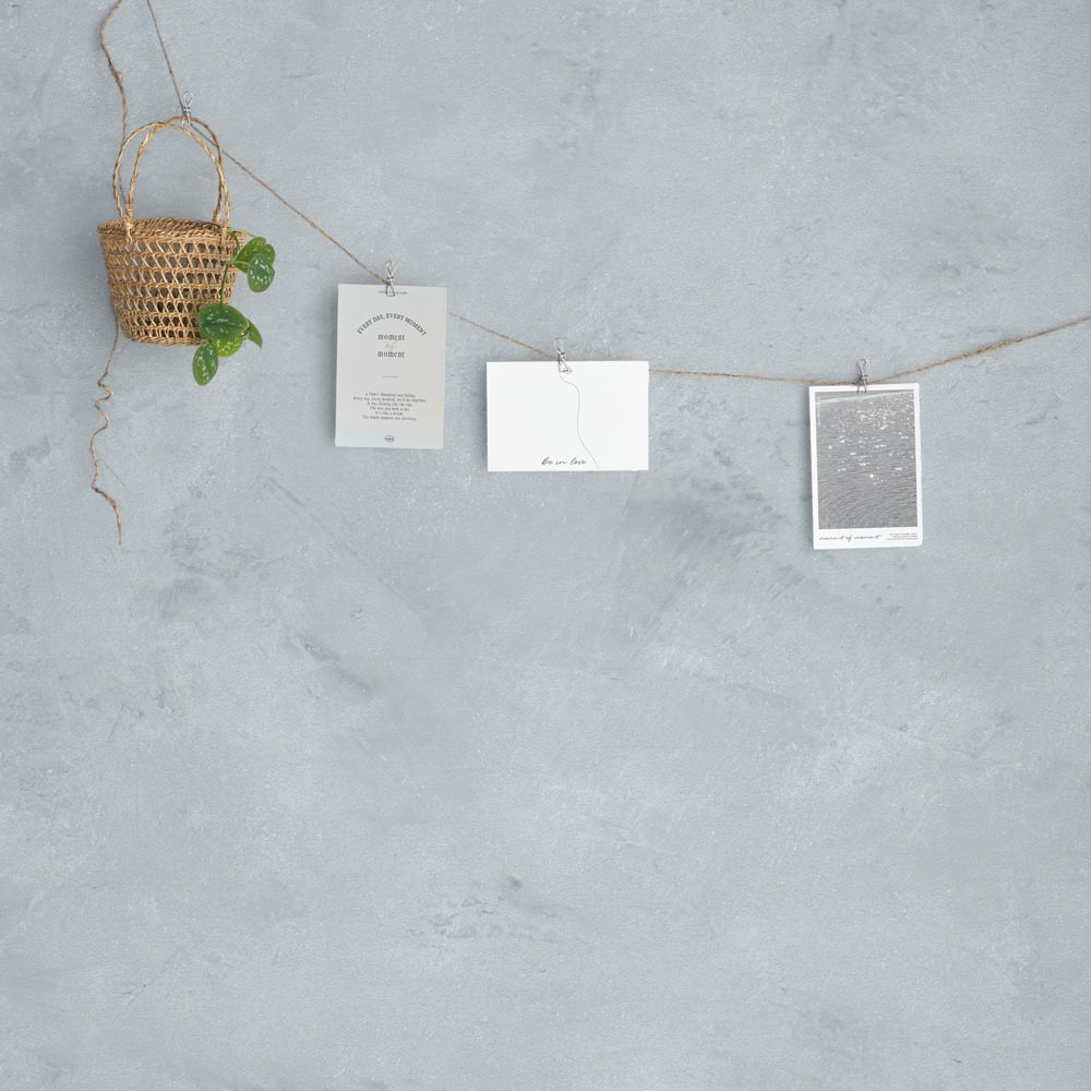 はがせる壁紙 シールタイプ SLOW TiME Lime Wash (49cm×2.5mサイズ) TST-LW11 Blue