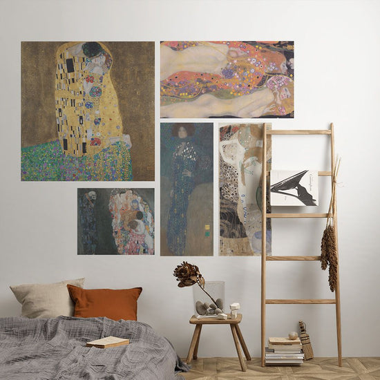 セット買いで超お得! Hattan  Art Poster ハッタン アートポスター アソートパック クリムトの神秘セット