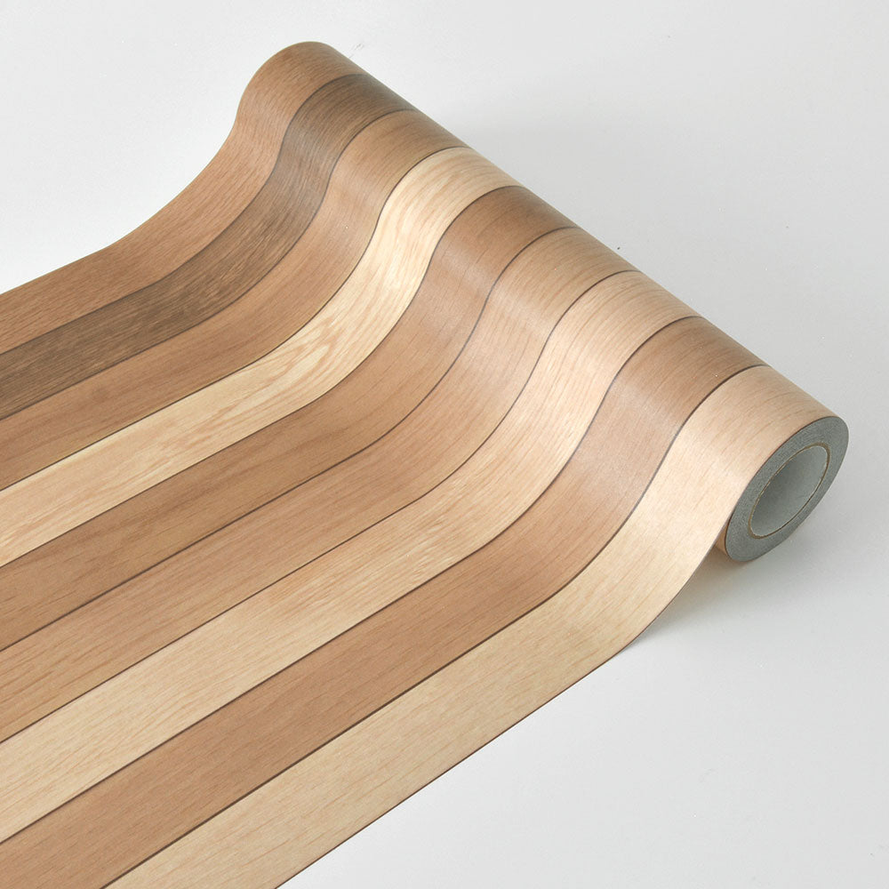 【3本セット】EASY WALL TAPE ミックスウッド/ミディアム EWT55 イージーウォールテープ（幅23cm×6m）