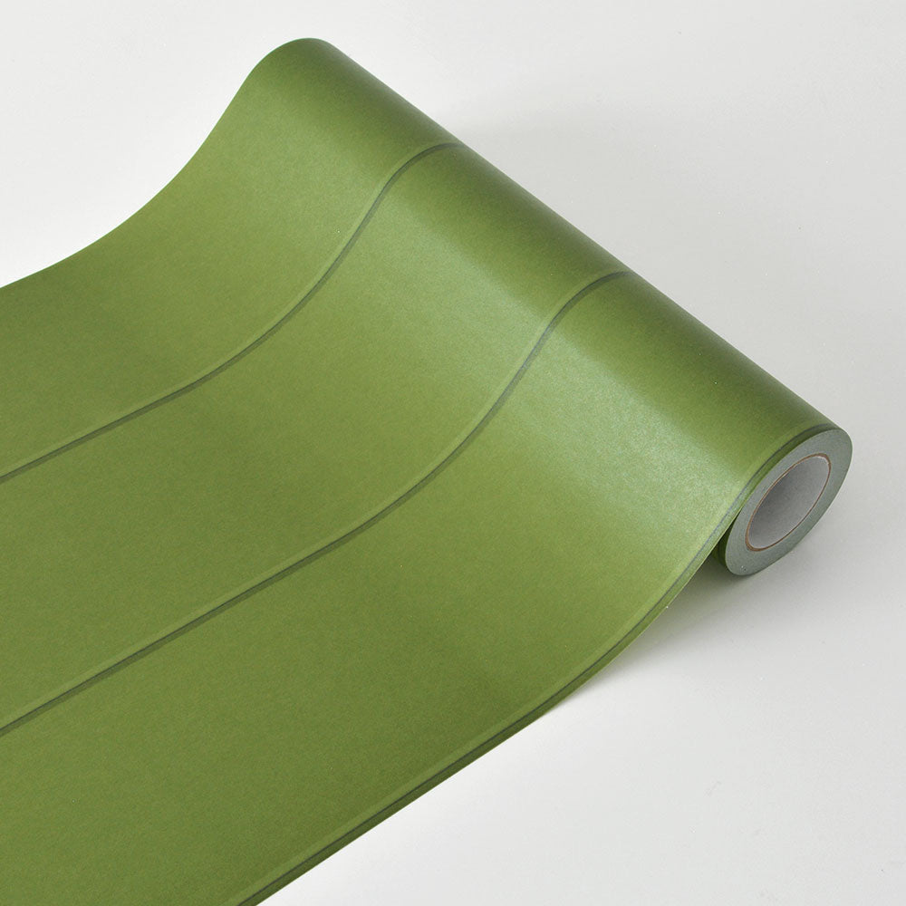 マステ感覚で貼る壁紙 EASY WALL TAPE カラーウッド/グリーン EWT63 イージーウォールテープ（幅23cm×6m）