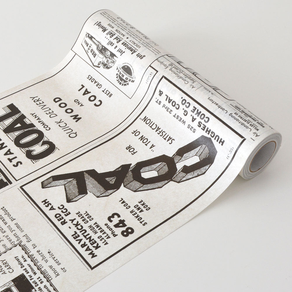 【3本セット】EASY WALL TAPE ニュースペーパー EWT67 イージーウォールテープ（幅23cm×6m）