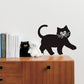 umao wall sticker 消臭ステッカー くろねこA(42cm×29.7cm)1シート