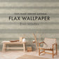 FLAX WALLPAPER フラックスウォールペーパー Eso Studio SAND STRIPE / GREY FWP-ESO-06