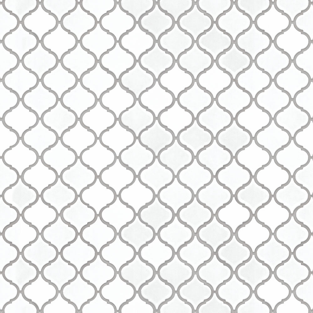 貼ってはがせる シール壁紙 「Hatte me! (ハッテミー)」 リメイクシート ランタンタイル柄  (65cm×1mサイズ)  RMOS-02 グレー目地