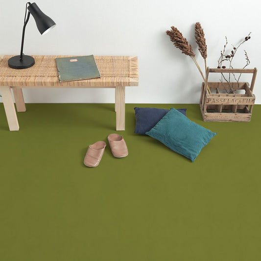 貼ってはがせる 床リメイクシート「Hatte me Floor Palette (ハッテミーフロア パレット)」 Earth アース (65cm×1mサイズ) 36 モス