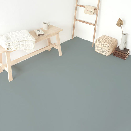 貼ってはがせる 床リメイクシート「Hatte me Floor Palette (ハッテミーフロア パレット)」 Mono モノ (65cm×3mサイズ) 75 スチール