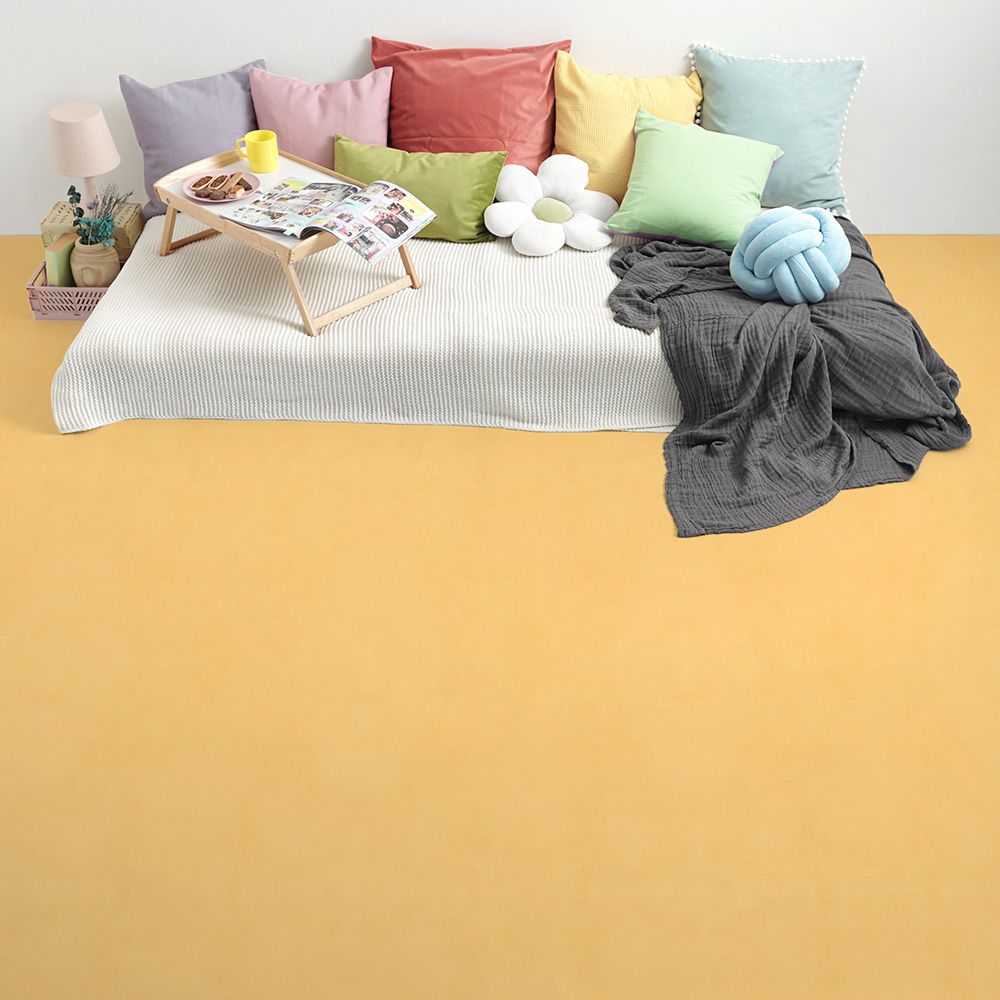 貼ってはがせる 床リメイクシート「Hatte me Floor Palette (ハッテミーフロア パレット)」 Pastel パステル (65cm×1mサイズ) 05 ハニー