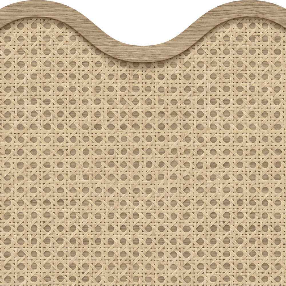 水はね防止シート ラタンウェーブ MBS-NA03（25cm×1.3m）貼ってはがせる　Hatte me! (ハッテミー)　横長サイズ