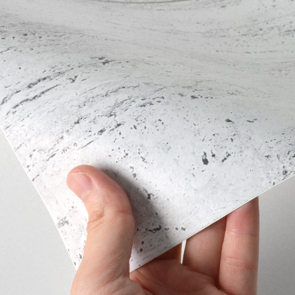 水はね防止シート トラバーチン グレー MBS-NA10（25cm×1.3m）貼ってはがせる　Hatte me! (ハッテミー)　横長サイズ