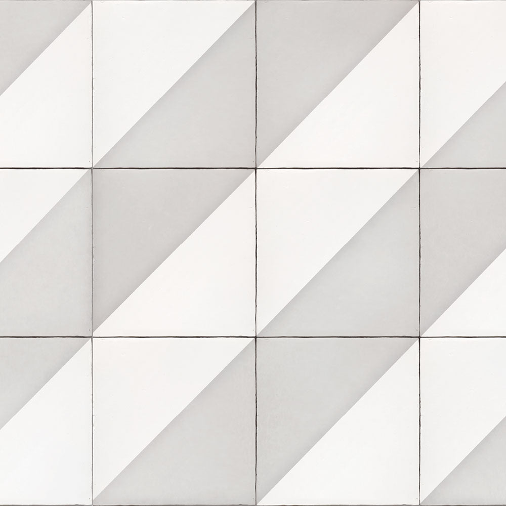 水はね防止シート ストライプタイル ペールグレー MBS-PO07（25cm×1.3m）貼ってはがせる　Hatte me! (ハッテミー)　横長サイズ