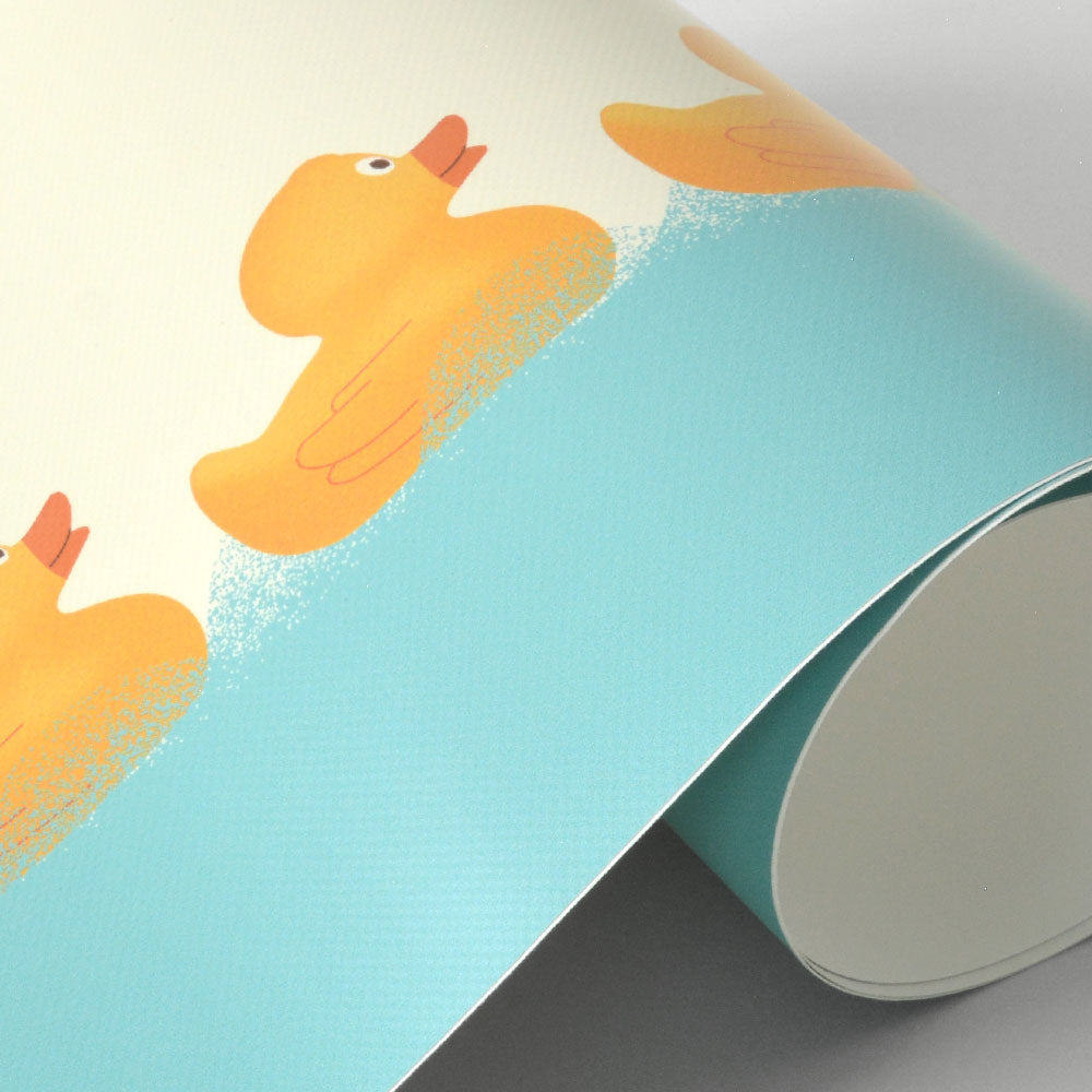 水はね防止シート ラバーダック MBS-PO11（25cm×1.3m）貼ってはがせる　Hatte me! (ハッテミー)　横長サイズ