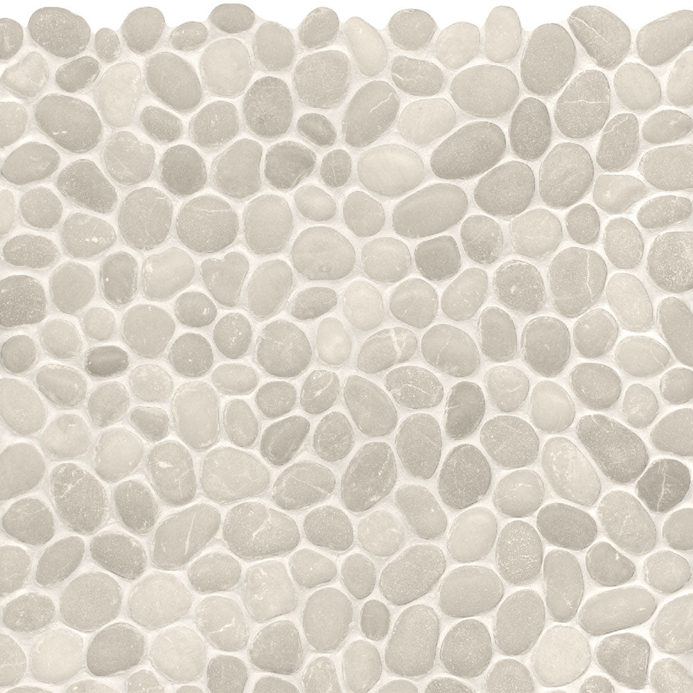 水はね防止シート ラウンドストーン アイボリー MBS-TL10（25cm×1.3m）貼ってはがせる　Hatte me! (ハッテミー)　横長サイズ