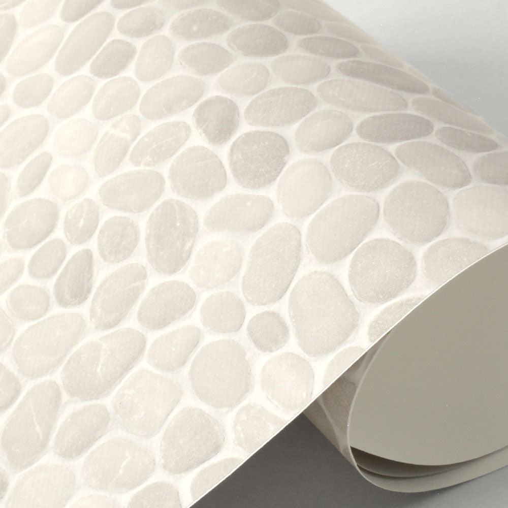 水はね防止シート ラウンドストーン アイボリー MBS-TL10（25cm×1.3m）貼ってはがせる　Hatte me! (ハッテミー)　横長サイズ