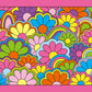 水はね防止シート What's poppin? フラワーグルーヴ ピンク MBS-WP01（25cm×1.3m）