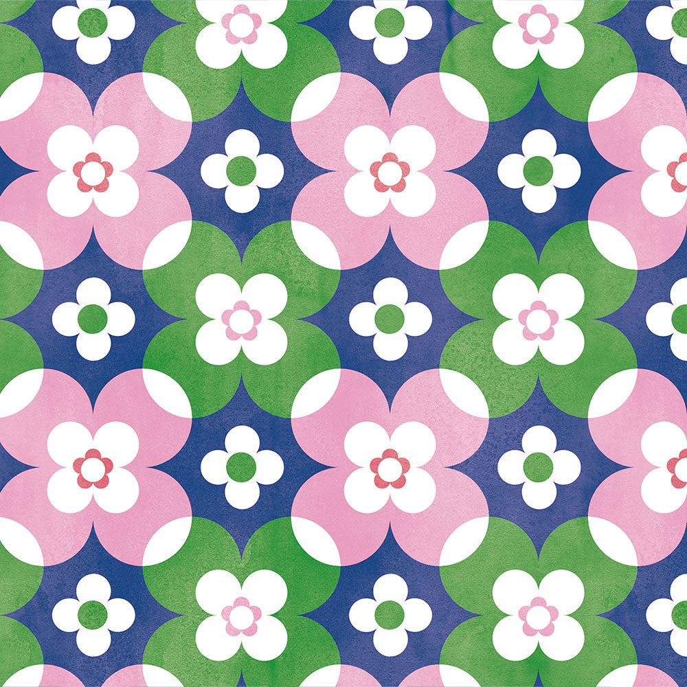 水はね防止シート What's poppin? オリエンタルフラワー MBS-WP06（25cm×1.3m）