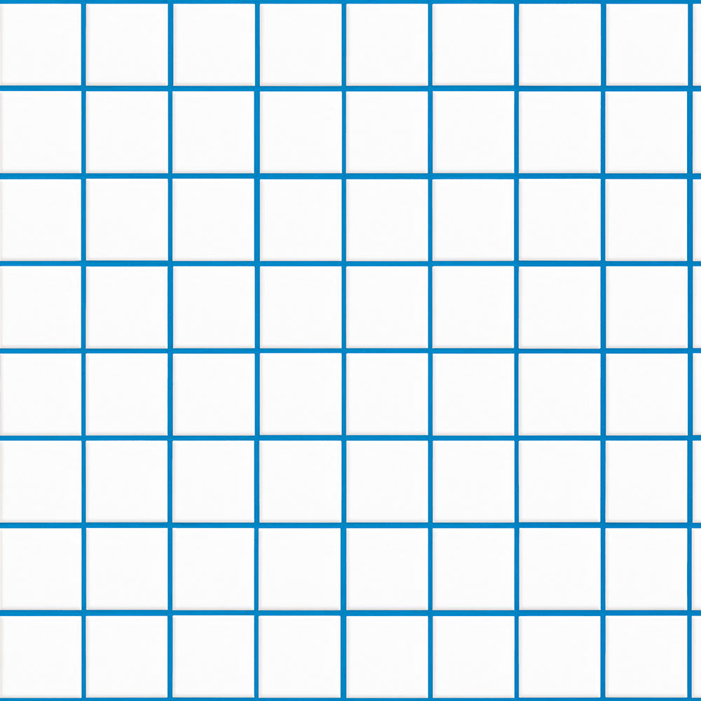 水はね防止シート What's poppin? ミニスクエアタイル ブルー MBS-WP16（25cm×1.3m）