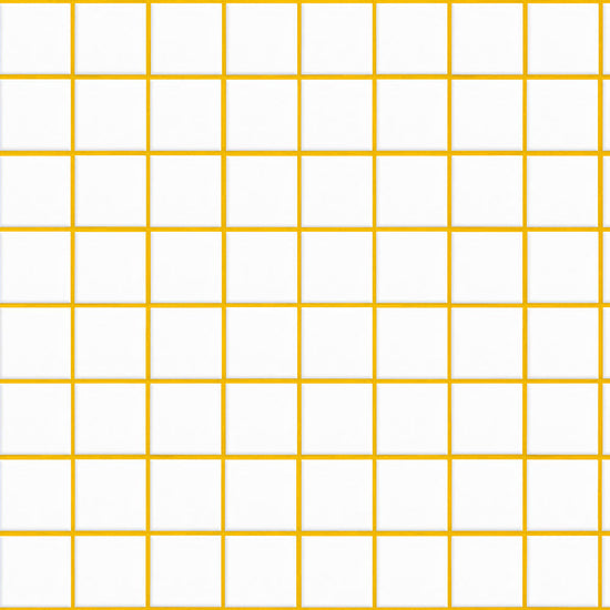 水はね防止シート What's poppin? ミニスクエアタイル イエロー MBS-WP18（25cm×1.3m）