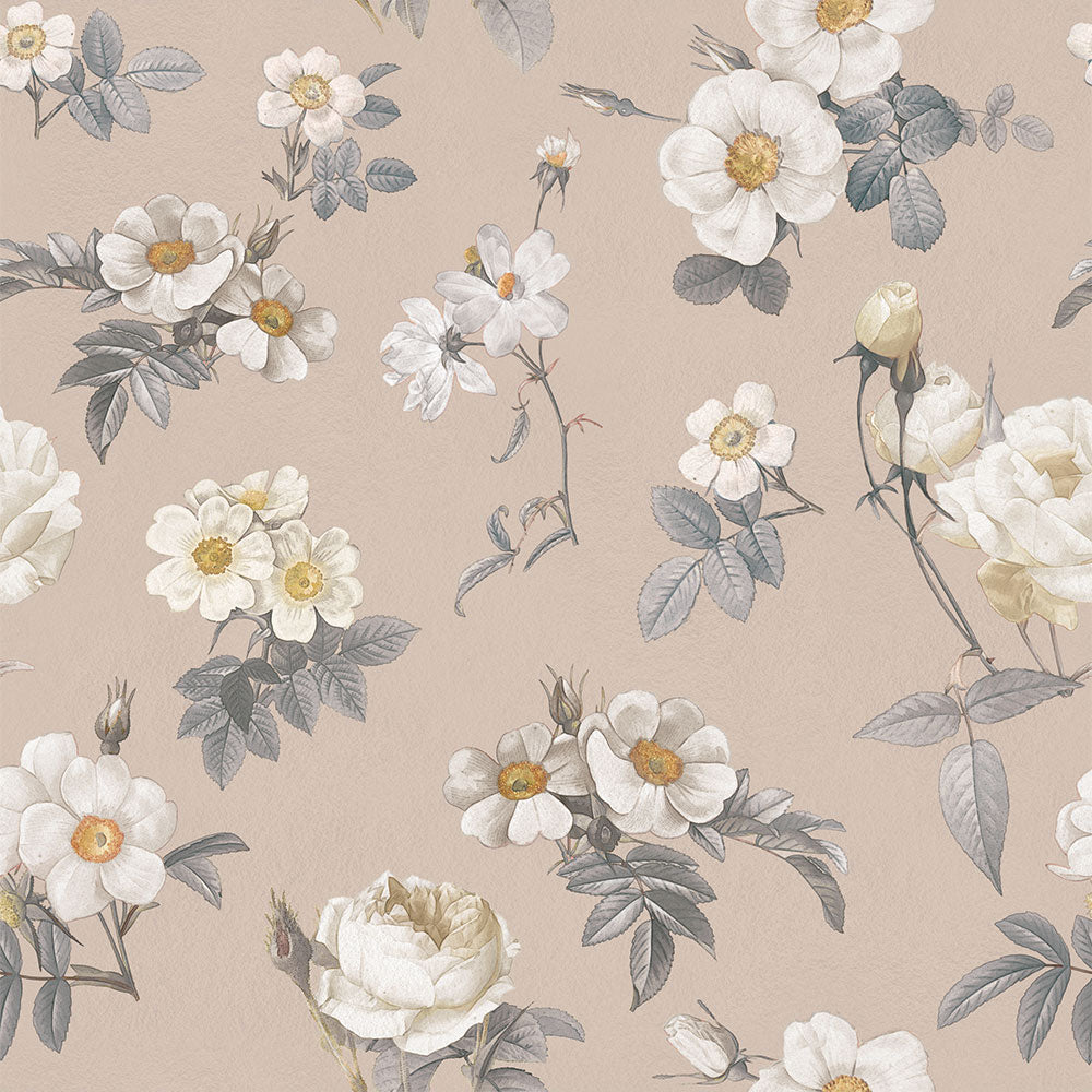 【3本セット】EASY WALL TAPE シークレットガーデン/ミルクティー EMS11 Mon Sucrier イージーウォールテープ （幅23cm×6m）