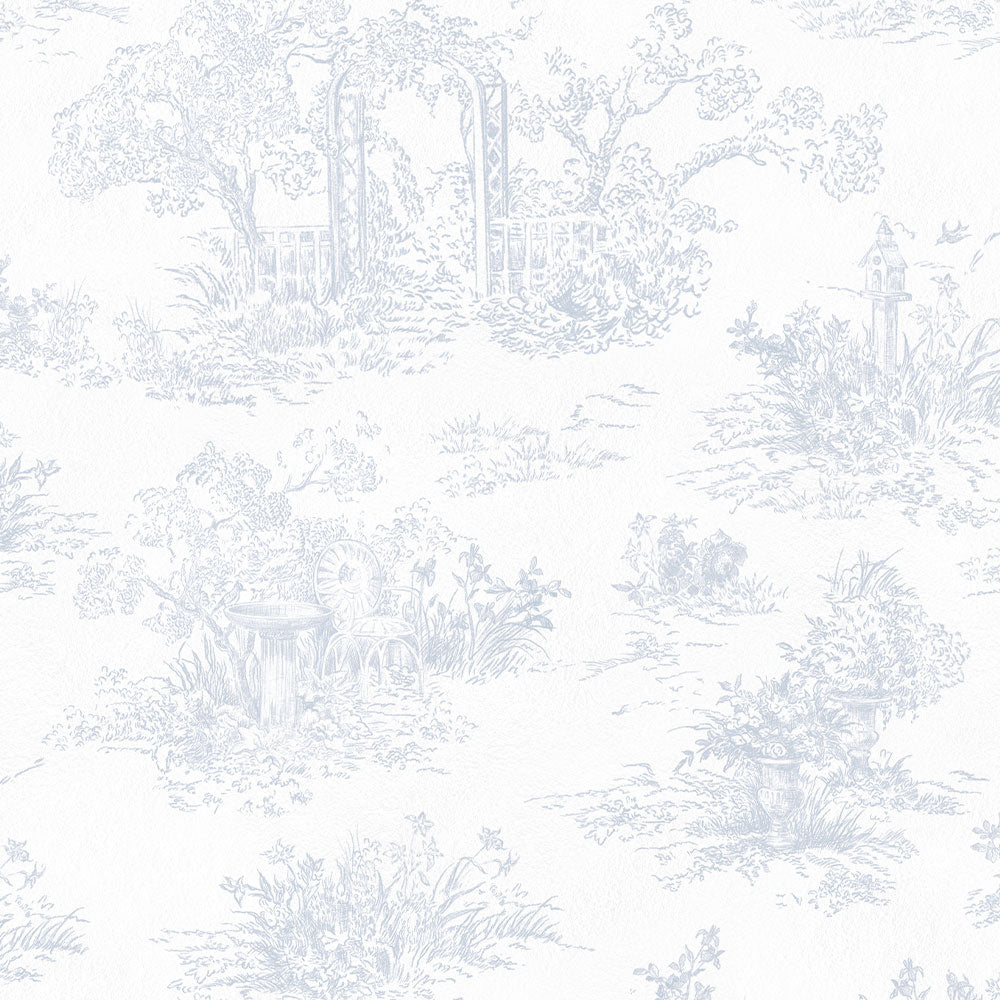 【5本セット】EASY WALL TAPE ガーデントワル/スカイ EMS12 Mon Sucrier イージーウォールテープ （幅23cm×6m）