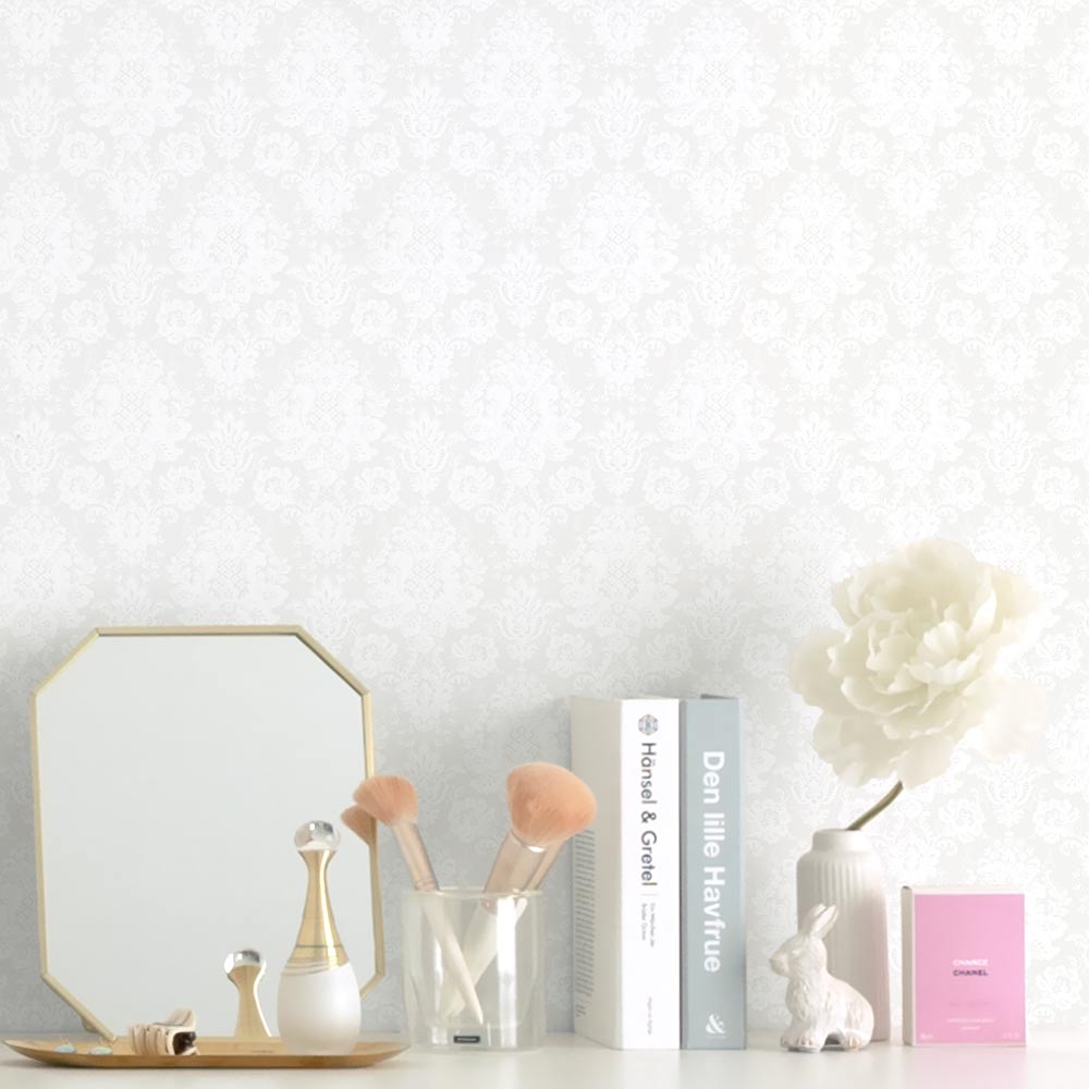 【5本セット】EASY WALL TAPE マダムポンパドール/ムーンストーン EMS21 Mon Sucrier イージーウォールテープ （幅23cm×6m）