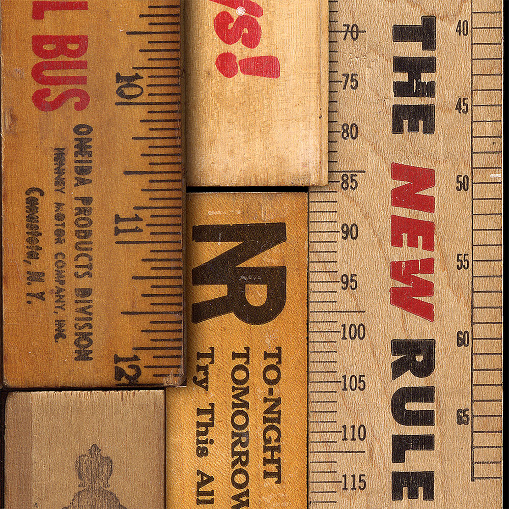 EASY WALL TAPE NLXL ENX02 Printed Rulers Small B（イージーウォールテープ）幅23cm×6m
