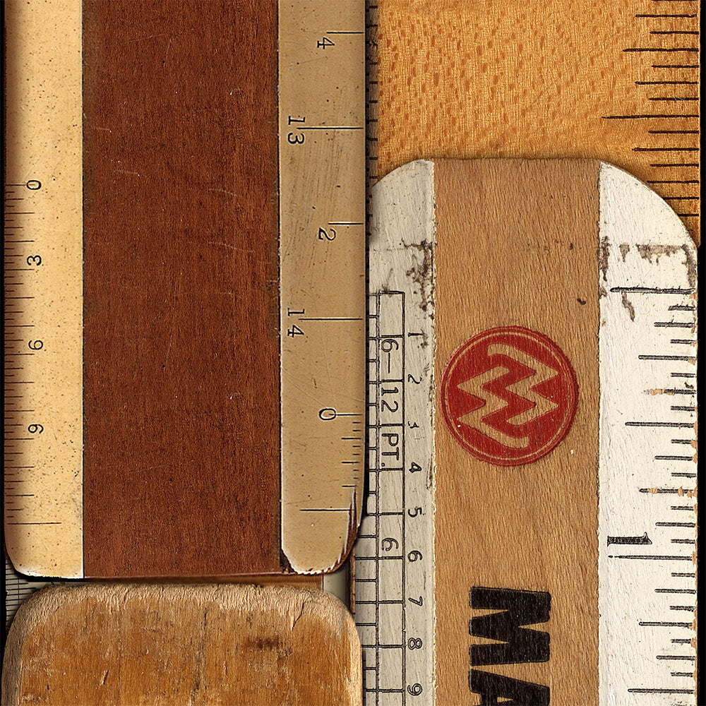 EASY WALL TAPE NLXL ENX04 Printed Rulers Large B（イージーウォールテープ）幅23cm×6m