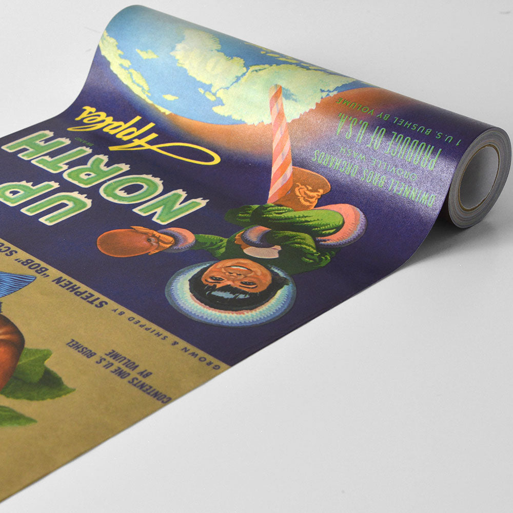 EASY WALL TAPE NLXL ENX05 Crate Labels People & Animals A（イージーウォールテープ）幅23cm×6m