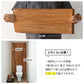 EASY WALL TAPE NLXL ENX09 Wood Panel Mahogany（イージーウォールテープ）幅23cm×6m