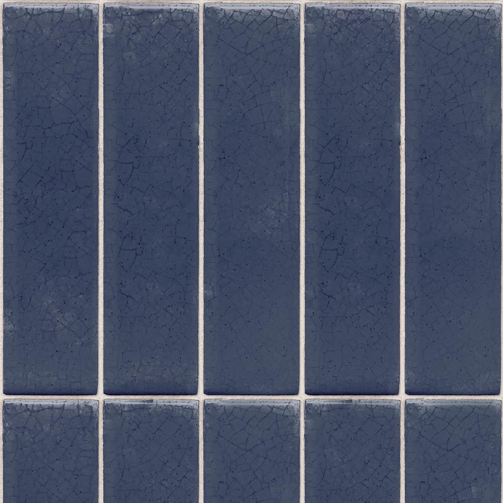 【5本セット】EASY WALL TAPE ビルヂングタイル/ネイビー ERT17 レトロトレ イージーウォールテープ （幅23cm×6m）