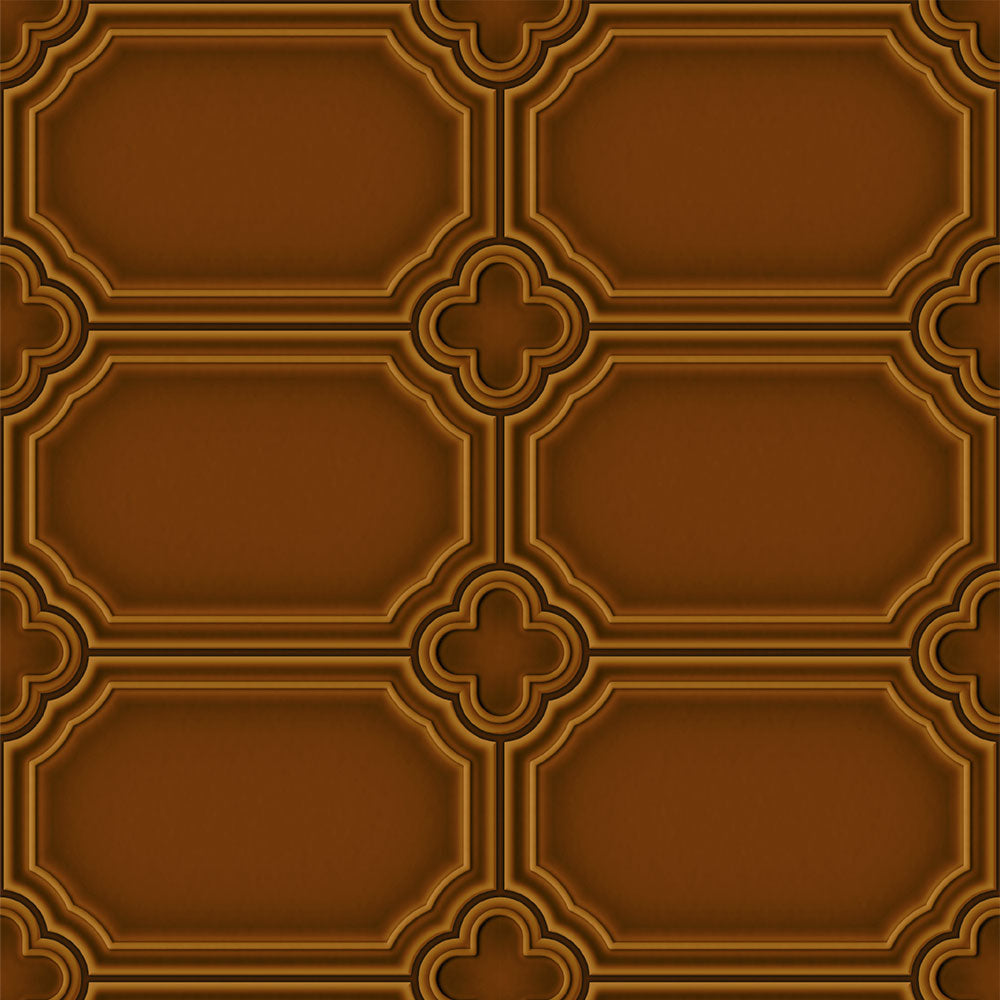 マステ感覚で貼る壁紙 EASY WALL TAPE ティールーム/ブラックティー ERT23 レトロトレ イージーウォールテープ （幅23cm×6m）