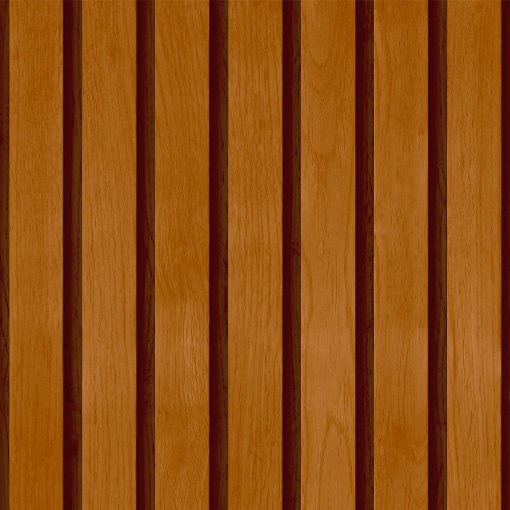 マステ感覚で貼る壁紙 EASY WALL TAPE リブウッド/ディープブラウン ERT26 レトロトレ イージーウォールテープ （幅23cm×6m）