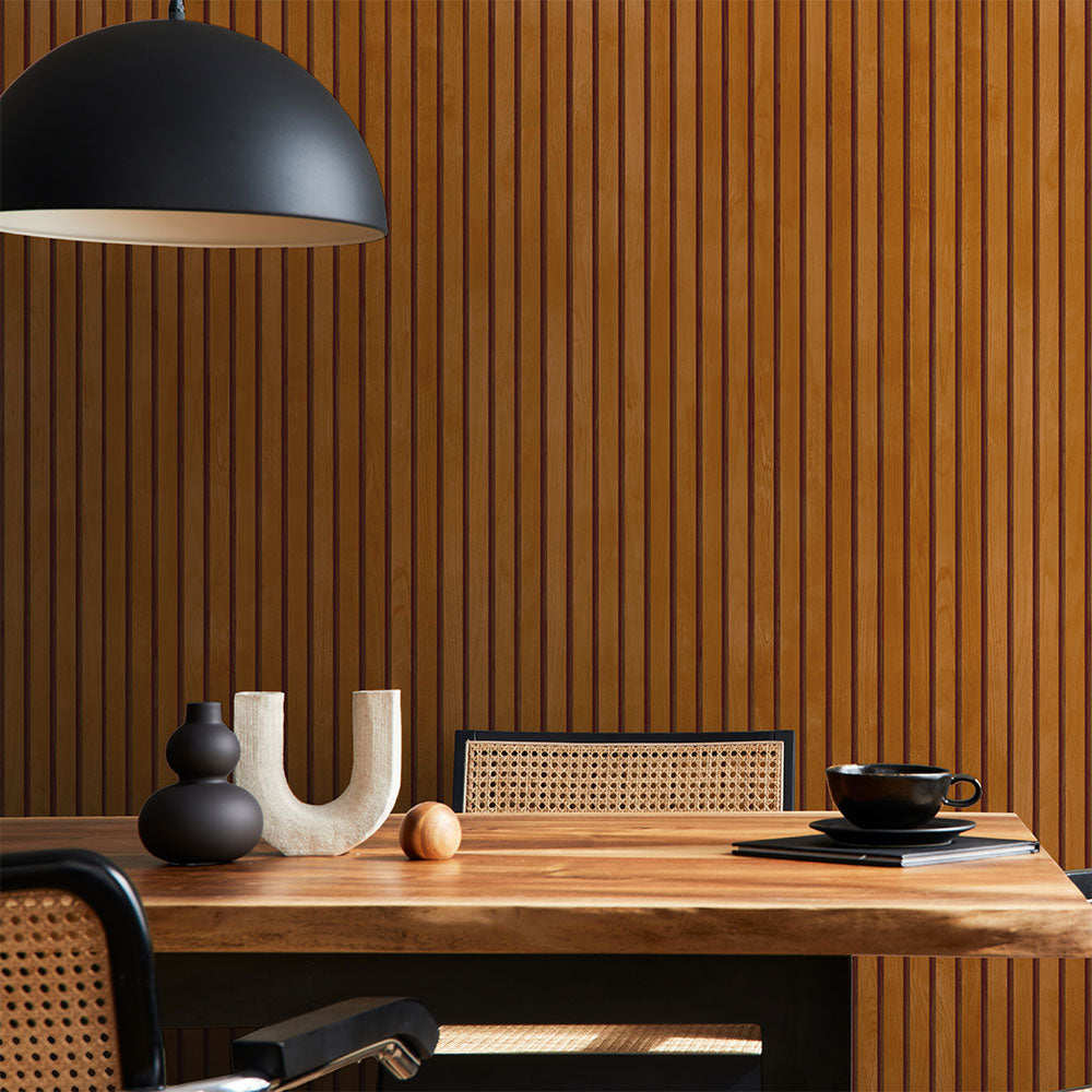 【5本セット】EASY WALL TAPE リブウッド/ディープブラウン ERT26 レトロトレ イージーウォールテープ （幅23cm×6m）