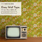 【5本セット】EASY WALL TAPE レトロフラワー/グリーン ERT30 レトロトレ イージーウォールテープ （幅23cm×6m）