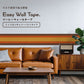 マステ感覚で貼る壁紙 EASY WALL TAPE ミッドセンチュリー/ストライプ ERT31 レトロトレ イージーウォールテープ （幅23cm×6m）