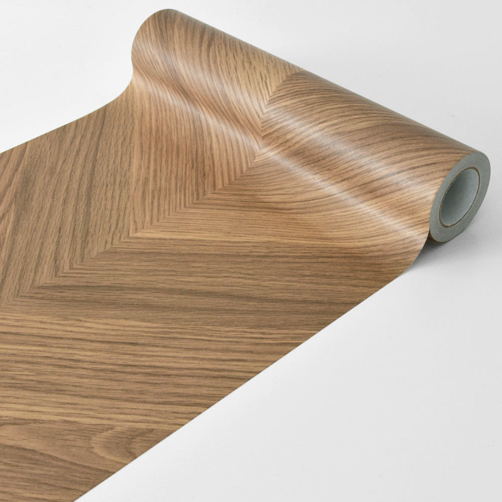 マステ感覚で貼る壁紙 EASY WALL TAPE ヘリンボーン/ダーク EST24 SLOW TiME イージーウォールテープ （幅23cm×6m）