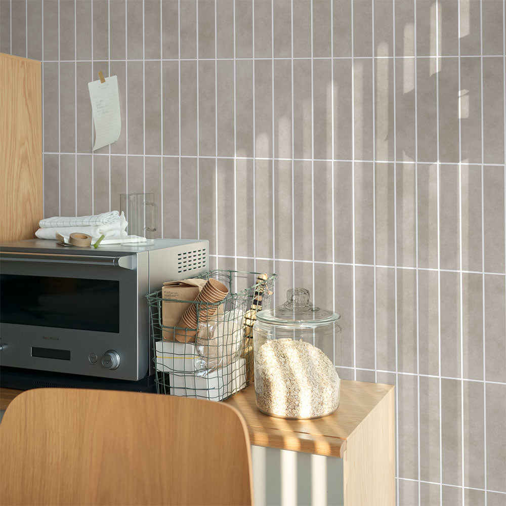 Unglazed Tile/グレージュ施工画像