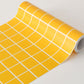 マステ感覚で貼る壁紙 EASY WALL TAPE ミニスクエアタイル/イエロー EWP11 What’s poppin? イージーウォールテープ （幅23cm×6m）