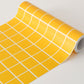 マステ感覚で貼る壁紙 EASY WALL TAPE ミニスクエアタイル/イエロー EWP11 What’s poppin? イージーウォールテープ （幅23cm×6m）