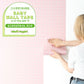 【3本セット】EASY WALL TAPE ミニスクエアタイル/ピンク EWP15 What’s poppin? イージーウォールテープ （幅23cm×6m）