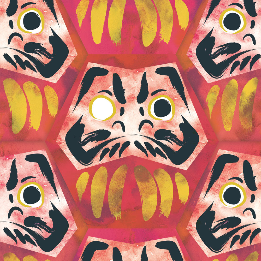 マステ感覚で貼る壁紙 EASY WALL TAPE Daruma kikko EWZ01 WALLTZ ウォルツ イージーウォールテープ（幅23cm×6m）