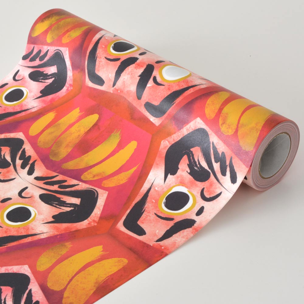 マステ感覚で貼る壁紙 EASY WALL TAPE Daruma kikko EWZ01 WALLTZ ウォルツ イージーウォールテープ（幅23cm×6m）