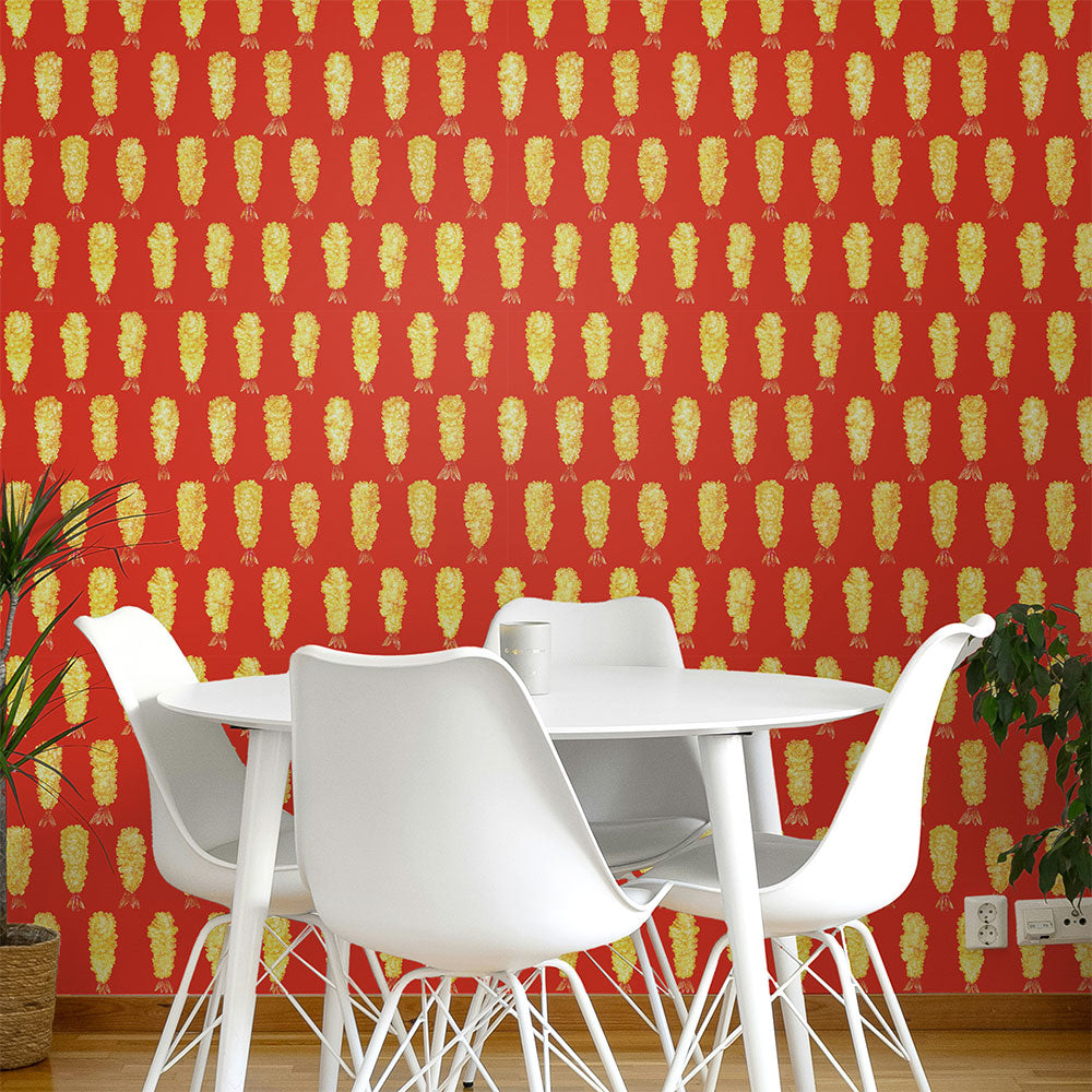 マステ感覚で貼る壁紙 EASY WALL TAPE えびてん EWZ04 WALLTZ ウォルツ イージーウォールテープ（幅23cm×6m）