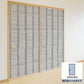 ふすまリメイクシート 拭けるシールタイプ Tsundoku グレー (約185cm×100cm) HMST-BS-06