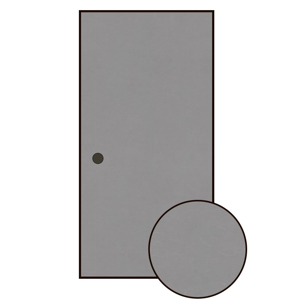 ふすまリメイクシート 拭けるシールタイプ 雲龍紙 鉛色 (約185cm×100cm)